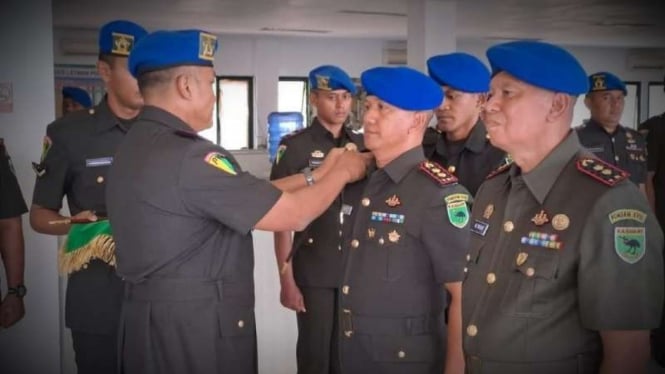 VIVA Militer: Danpomdam Kasuari lantik Letkol Cpm M.Yusuf jadi Dandenpom Sorong
