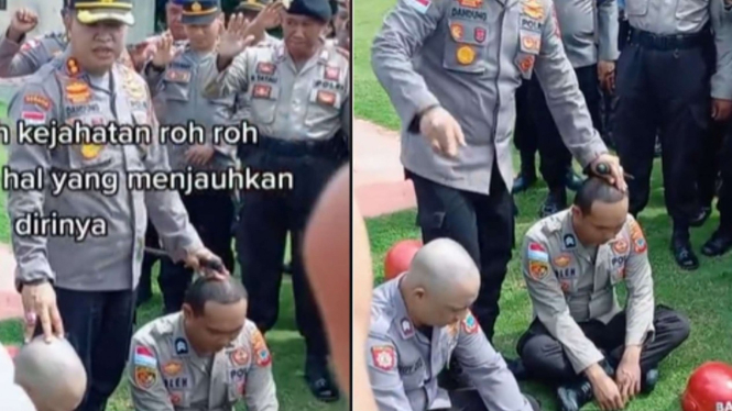 Kapolres Kepulauan Talaud AKBP Dandung Putut Wibowo doakan anak buahnya