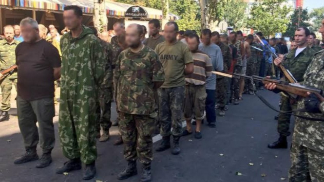 VIVA Militer: Milisi Separatis Luhansk jadi tahanan perang Ukraina