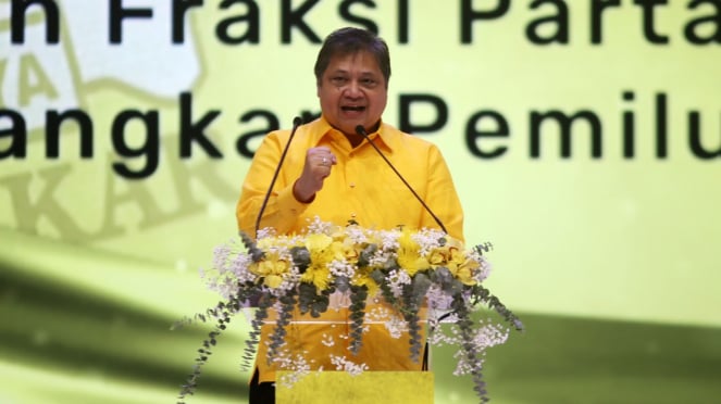 Airlangga Hartarto, HUT Golkar ke-58