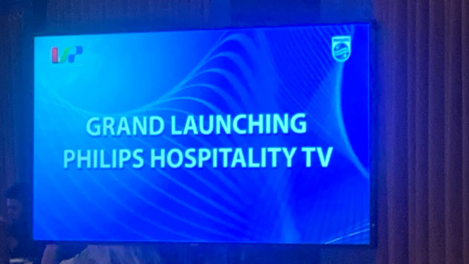 Acara Grand Launching Philips Hospitality TV.