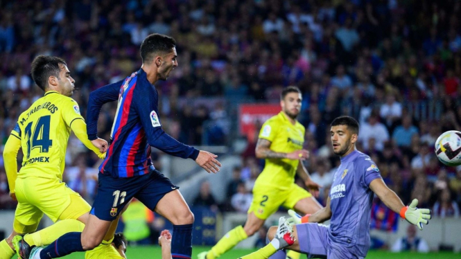 Hasil Pertandingan Barcelona vs Villarreal 3-0