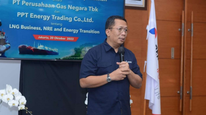 CEO Subholding Gas Pertamina PT PGN Tbk, M. Haryo Yunianto.