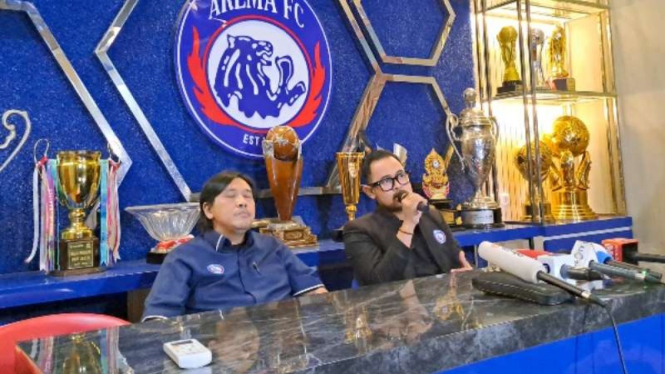 Presiden Arema FC, Gilang Widya Pramana alias Juragan99.