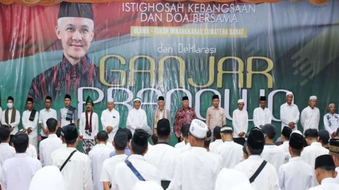 Ulama dan tokoh Minangkabau di Sumatera Barat (Sumbar) dukung Ganjar maju capres