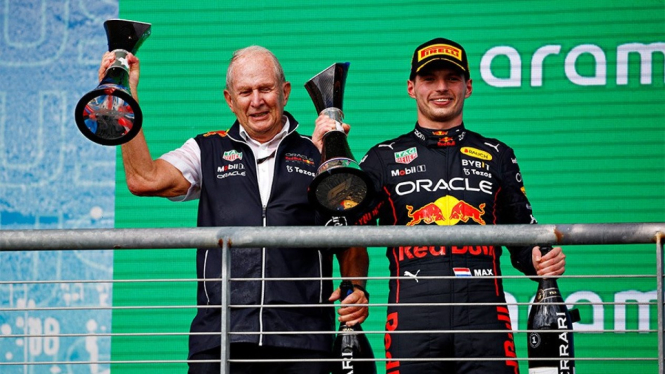 Pembalap Red Bull Racing, Max Verstappen