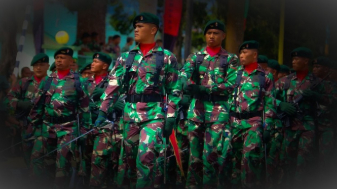 VIVA Militer : Pasukan Batalyon Infanteri Raider 712 Wiratama