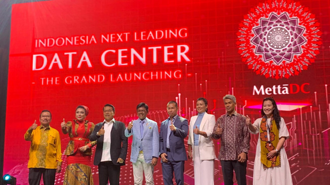 Grand launching pusat data MettaDC