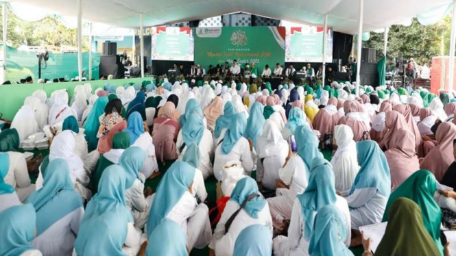 Himpunan Santri Nusantara (HISNU) menggelar peringatan Maulid Nabi di Bogor