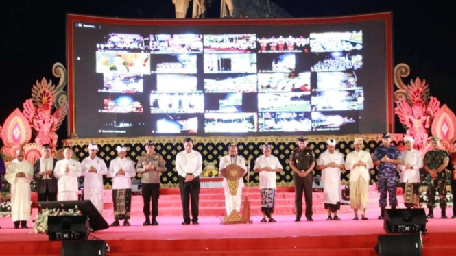 Doa Bersama Dalam Rangka Kesuksesan KTT G20 di Peninsula, Nusa Dua, Bali.