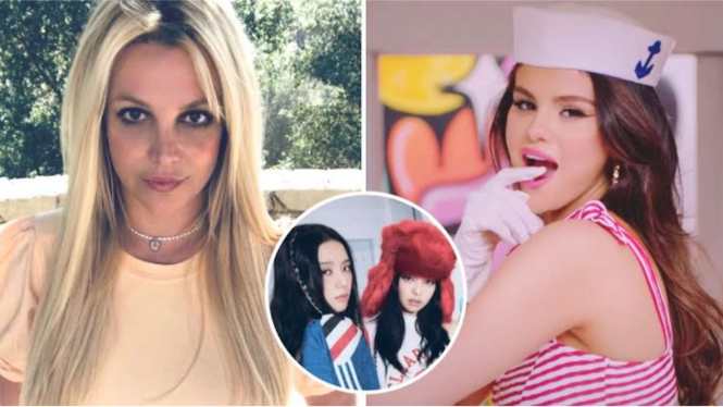 Perseturuan Britney Spears dan Selena Gomez yang berkaitan dengan BLACKPINK