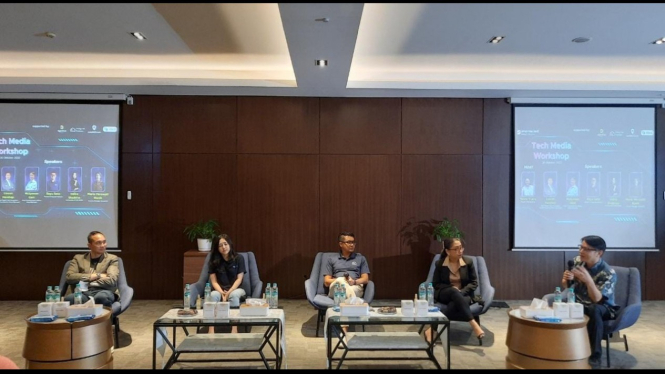 Acara Tech Media Workshop bertema “The Next Wave Proptech Ecosystem in Indonesia pada Rabu (26/10).