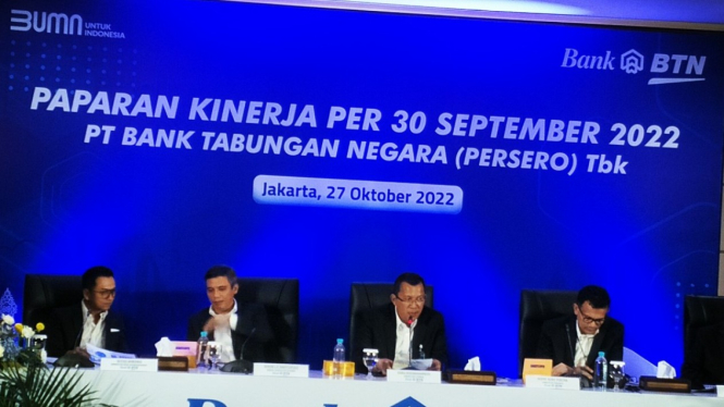 Paparan kinerja PT Bank Tabungan Negara Tbk (BTN).
