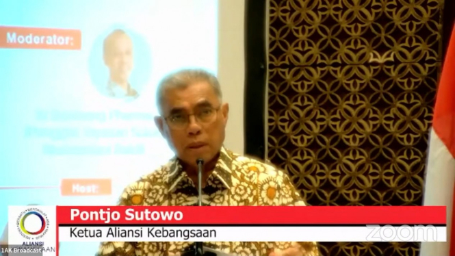 Ketua Aliansi Kebangsaan, Pontjo Sutowo