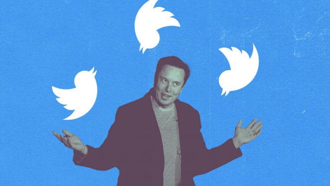 Elok Musk akuisisi Twitter. 