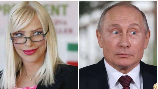 Ilona Staller dan Vladimir Putin