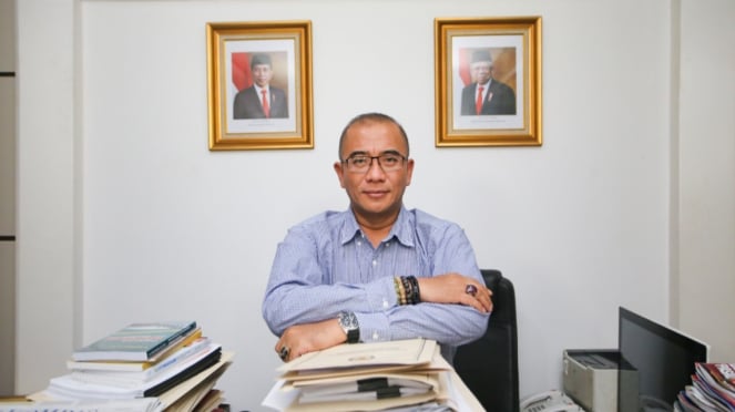 Ketua KPU Hasyim Asyari