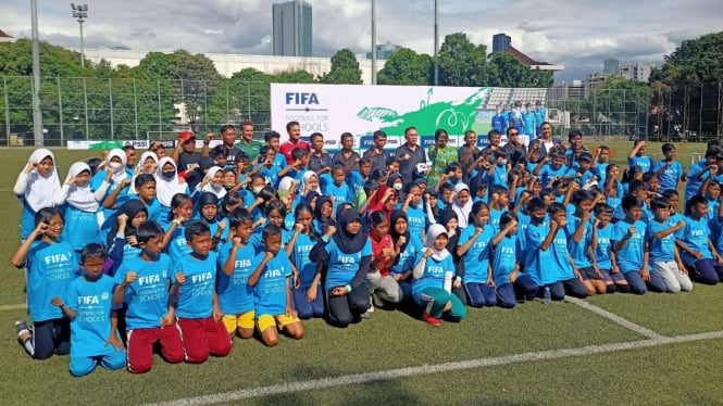 PSSI menggelar FIFA Football for School sebagai upaya regenerasi