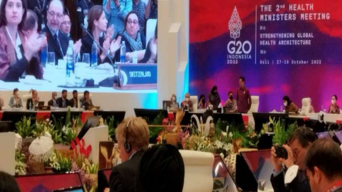 Pertemuan para Menteri Kesehatan di G20 