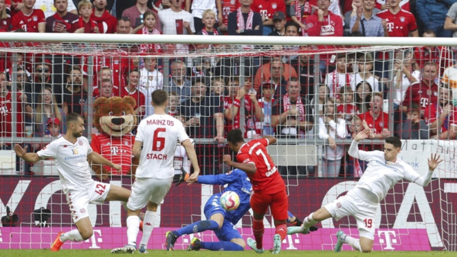 Bayern Munich vs Mainz di Bundesliga