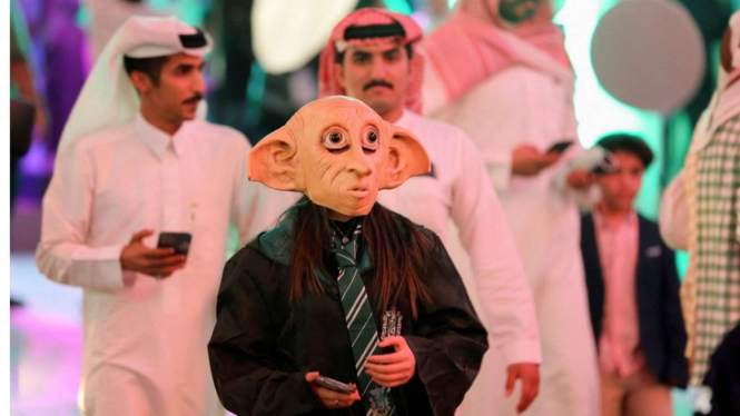 Perayaan Halloween di Riyadh, Arab Saudi