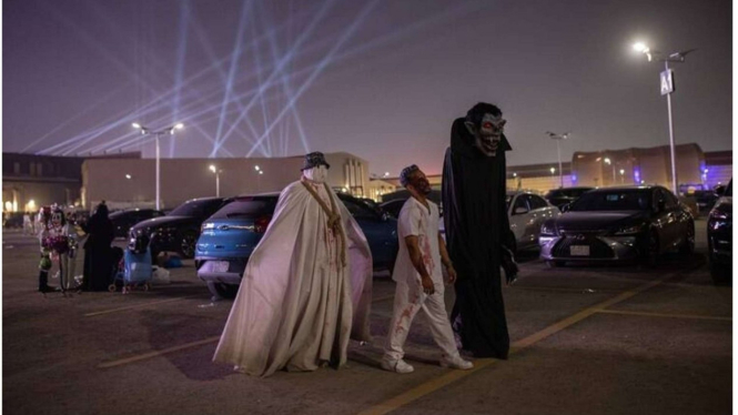 Perayaan Halloween di Riyadh, Arab Saudi