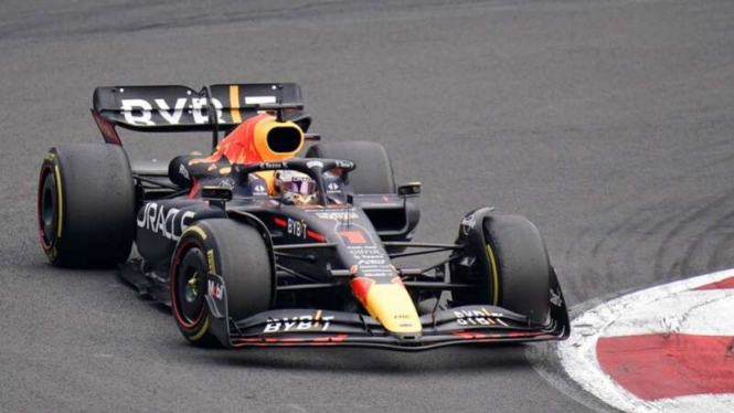 Pembalap Red Bull Racing, Max Verstappen.