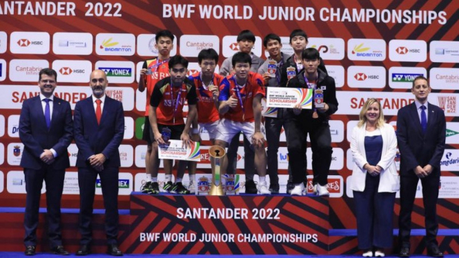 China Dominasi Kejuaraan Dunia Junior Badminton 2022