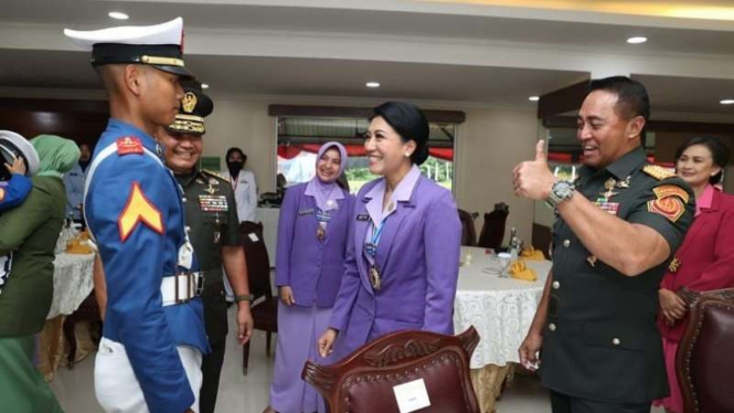 VIVA Militer: Panglima TNI acungi jempol atas kelulusan anak Jenderal Dudung
