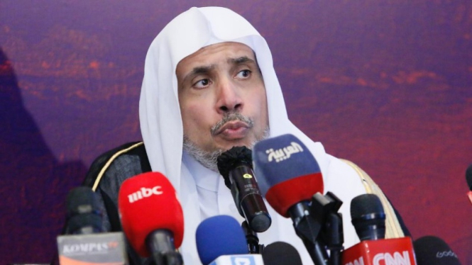 Sekretaris Jenderal Liga Muslim Dunia (MWL) Syekh Mohammed Al-Issa.