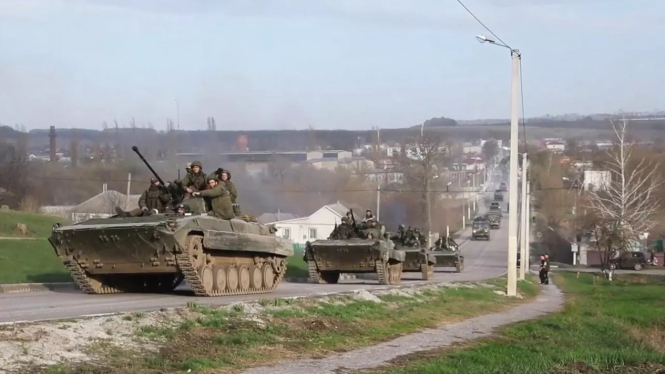 VIVA Militer: Pasukan Angkatan Bersenjata Rusia di wilayah Kherson