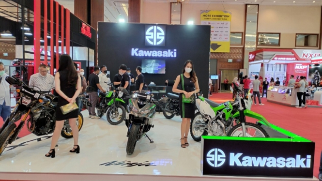 Booth Kawasaki di IMOS 2022