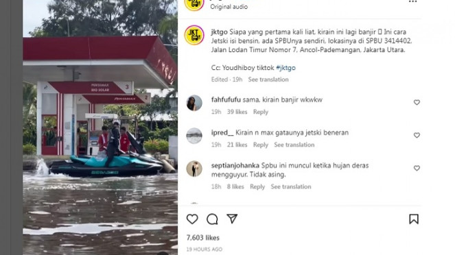 Jetski isi bensin Jetski isi bensin
