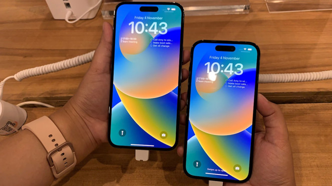iPhone 14 Pro dan iPhone 14 Pro Max.
