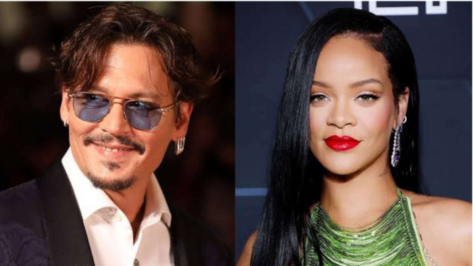 Johnny Depp dan Rihanna