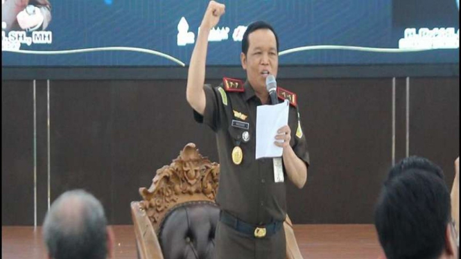 Kepala Kejaksaan Tinggi Kalimantan Barat, Masyhudi.