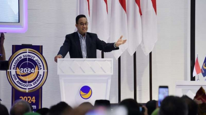 Anies Baswedan melakukan safari politik bersama Nasdem di Sumatera Utara