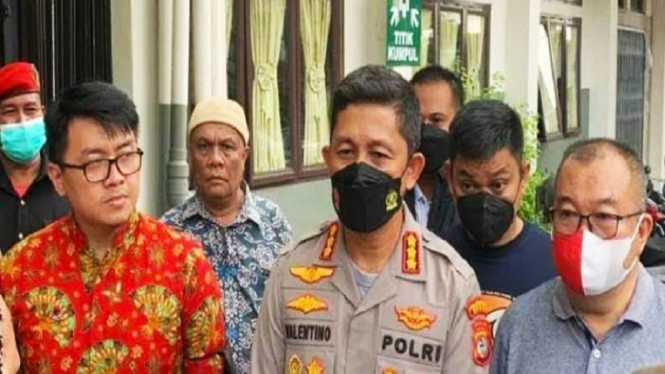 Kapolrestabes Medan, Kombes Pol Valentino Alfa Tatareda,