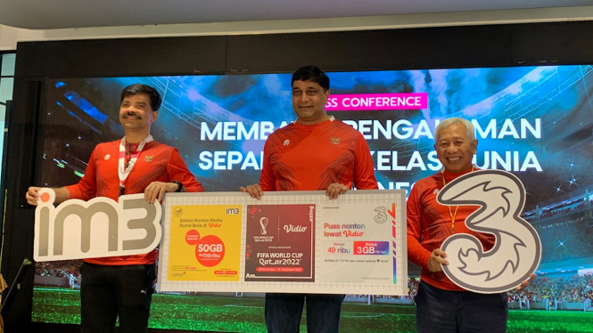 Indosat Ooredoo Hutchison kolaborasi dengan Vidio hadirkan Piala Dunia.