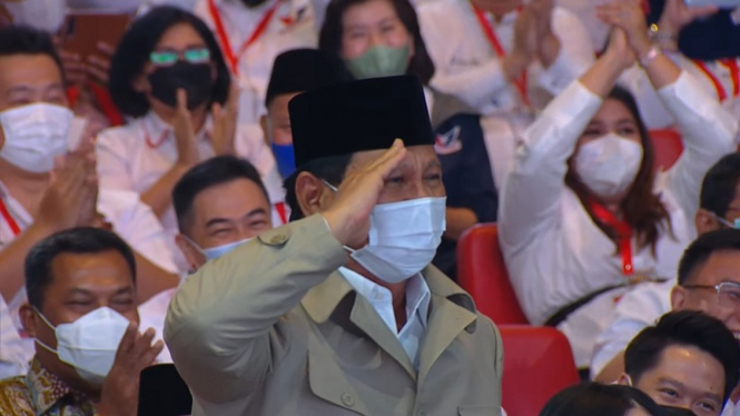 Ketua Umum Partai Gerindra Prabowo Subianto