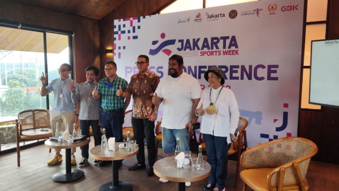 Konferensi pers Jakarta Sports Week