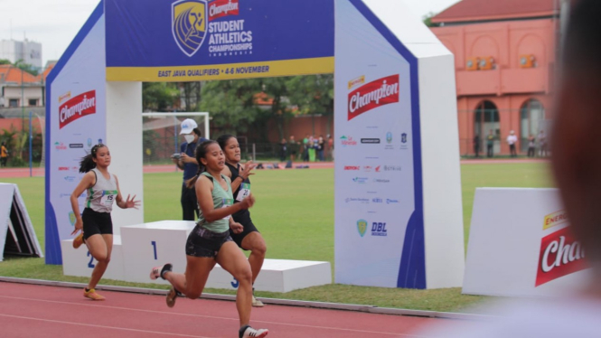 Kejuaraan atletik antarpelajar terbesar SAC Indonesia kualifikasi Jawa Timur
