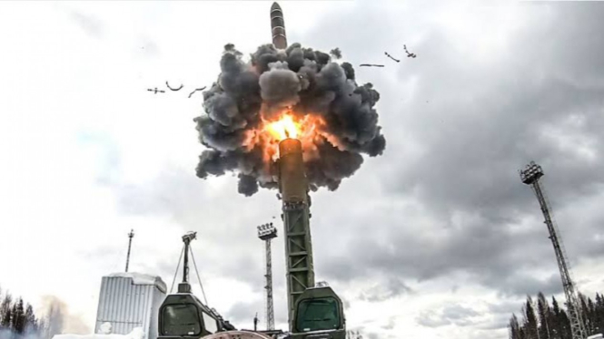 VIVA Militer: Rudal Balistik Antarbenua (ICBM) Satan-2 Rusia