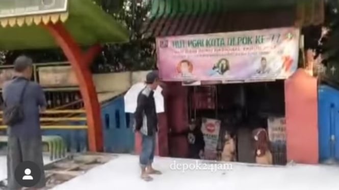 Pembangunan Trotoar di Margonda, Depok Tutup Akses Keluar-Masuk Sekolah