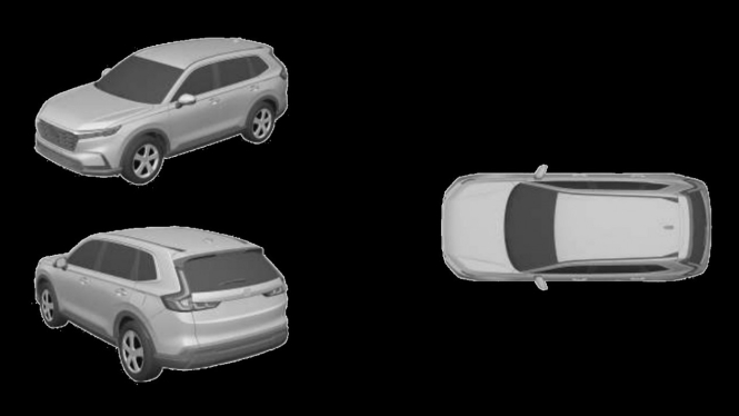 VIVA Otomotif: Desain mobil SUV Honda CR-V generasi baru.