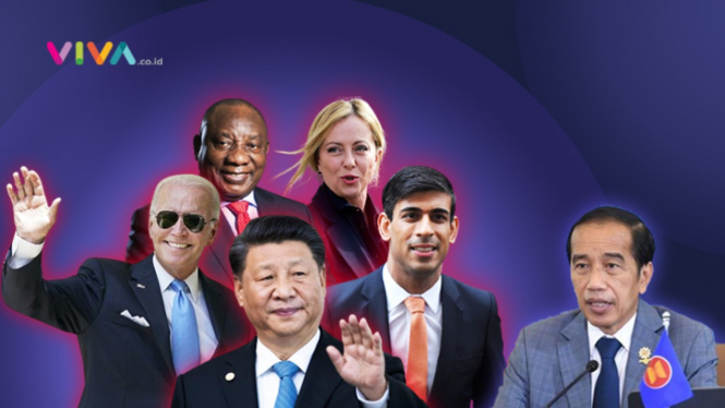 Pemimpin dunia hadiri KTT G20: Joe Biden, Xi Jinping, Rishi Sunak