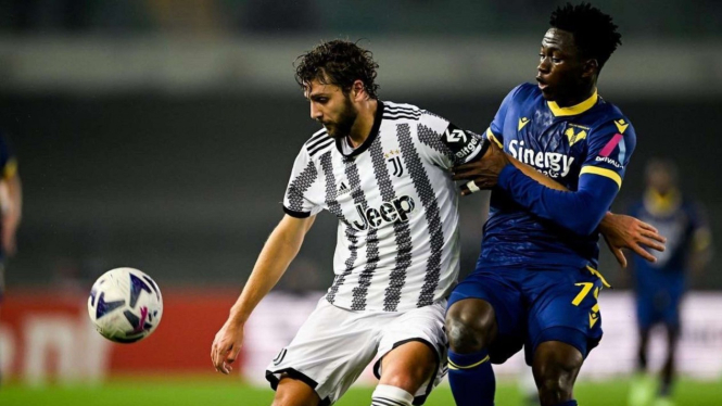Manuel Locatelli, Hasil Duel Verona vs Juventus 0-1