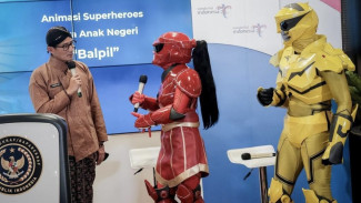 Peringati Hari Pahlawan, Animasi Balpil Disambut Baik Sandiaga Uno