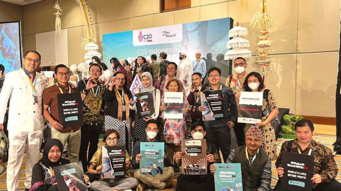 Akun Twitter Indonesia Global Justice (IGJ), acara "Civil 20 Summit 2022" di Nusa Dua, Bali, 6 Oktober 2022