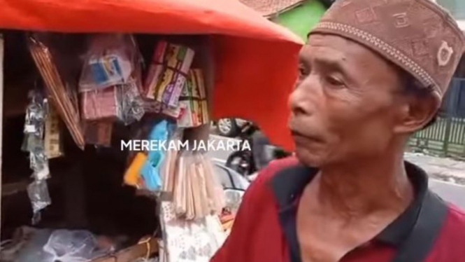 Kakek Penjual Mainan Jadi Korban Pencurian, Dagangannya Ludes!